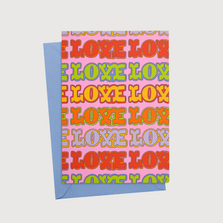 Love Love Greeting Card