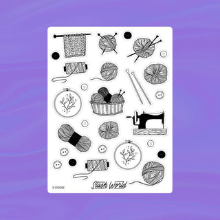 Made with Love Sticker Sheet-Stash World
