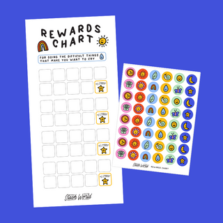 Rewards Chart with Sticker Sheet
