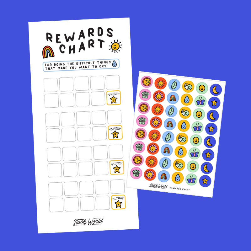 Portable Rewards Chart & Sticker Sheet | Stash World Australia