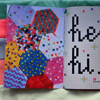 Melty Zine by Rachel Burke