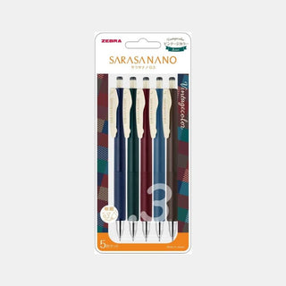 Sarasa Clip Nano 5 Colour Pen Set - Vintage-Stash World