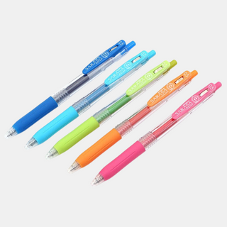 Zebra Sarasa Clip Gel Pen - 5 Pack