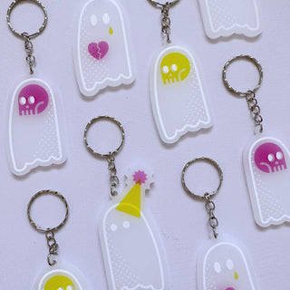 Small Ghost - Acrylic Keychain