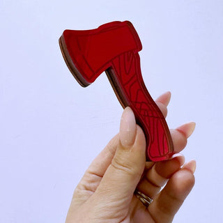 Large Axe - Acrylic Magnet