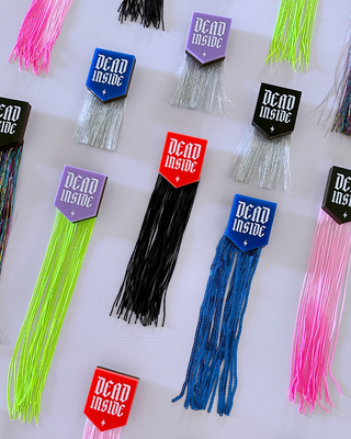 Dead Inside - Acrylic Magnet with Tassels
