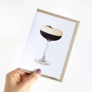 Espresso Martini - Greeting Card