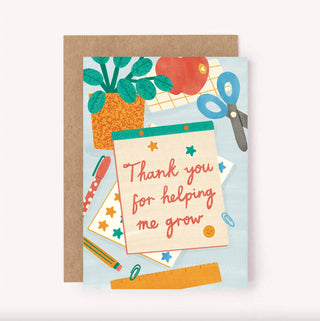 Thank You Teacher - Greeting Card
