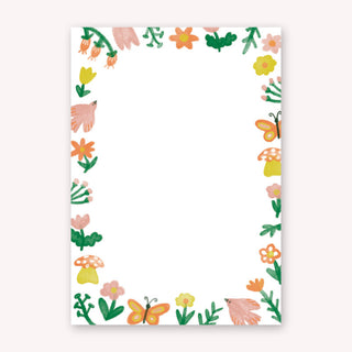 Floral Spring - A5 Notepad