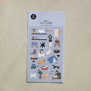 1150: Cats Have Staff - Sticker Sheet
