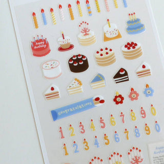 1113: Cake is Here! - Sticker Sheet