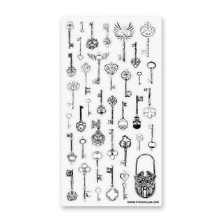 Skeleton Keys - Sticker Sheet
