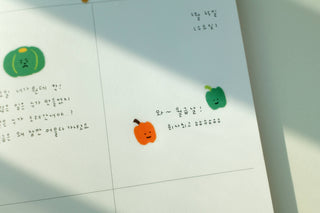 1153: Hehe Fruit and Vegetables - Sticker Sheet