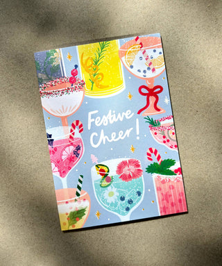 Festive Cheer - Greeting Card