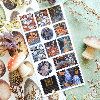 Enchanted Forest Blooms - Sticker Sheet