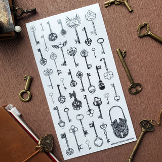 Skeleton Keys - Sticker Sheet