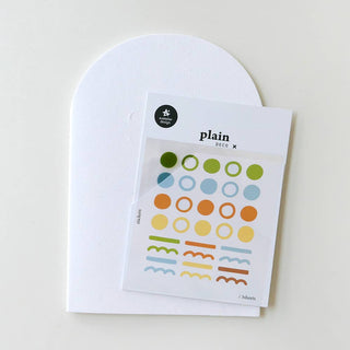 Plain.67: Friendly Reminders - Transparent Sticker Sheet (3 Pack)