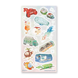 Creative Travels - Sticker Sheet