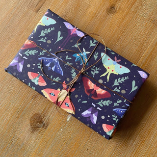 An Eclipse of Moths Single Wrapping Paper Sheet
