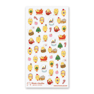 Holiday Shrimp Tempura - Sticker Sheet