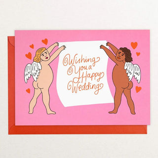 Wishing You a Happy Wedding Greeting Card-Stash World