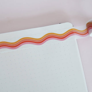 Wavy Rainbow - Washi Tape