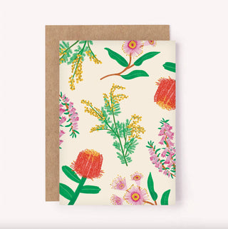 Australian Wildflower - Greeting Card