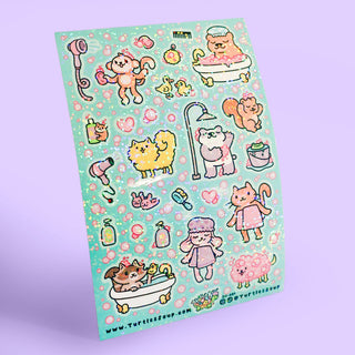 Bath Time - Sticker Sheet