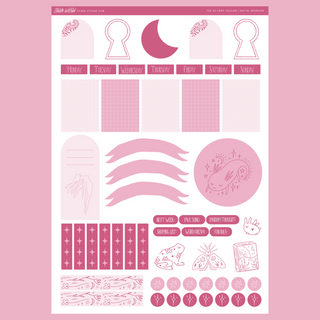 PRINTABLE Fairy Folklore (Pink) - Journal Kit (Digital Only)