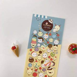 1002: Icecream - Sticker Sheet-Sticker Sheets-Stash World