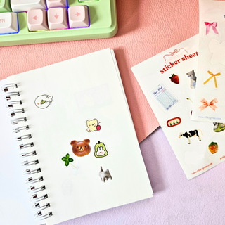 Reusable Sticker Book by Riley Gram (Coil)