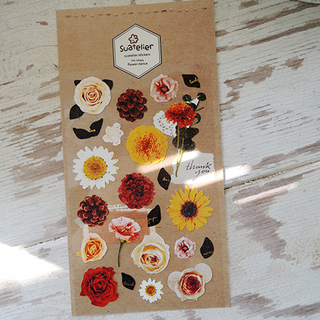 1044: Flower Dance - Sticker Sheet-Sticker Sheets-Stash World