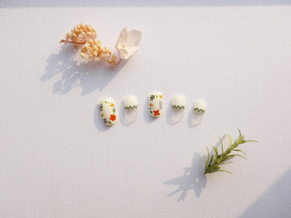 1070: Flowery - Sticker Sheet (Nail Stickers)-Sticker Sheets-Stash World