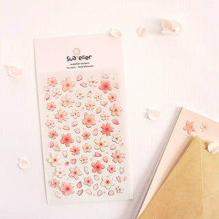 1077: Love Blossom - Sticker Sheet-Sticker Sheets-Stash World