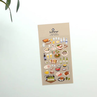 1109: Food Trip #3 - Sticker Sheet-Sticker Sheets-Stash World
