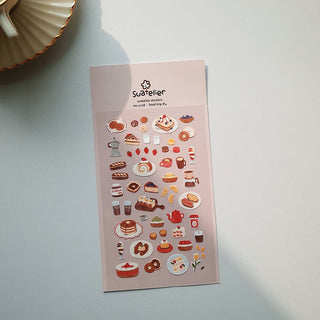 1116: Food Trip #4 - Sticker Sheet-Sticker Sheets-Stash World
