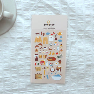 1123: Good Morning! - Sticker Sheet-Sticker Sheets-Stash World