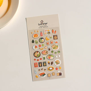 1133: Food Trip #5 - Sticker Sheet-Sticker Sheets-Stash World