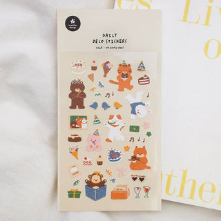 1146: Oh Party Day! - Sticker Sheet-Sticker Sheets-Stash World