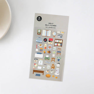 1152: Grandpa's Room - Sticker Sheet-Sticker Sheets-Stash World