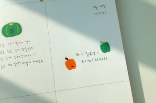 1153: Hehe Fruit and Vegetables - Sticker Sheet-Sticker Sheets-Stash World