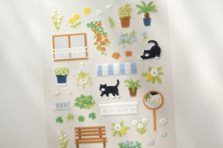 1163: A Green Alley - Sticker Sheet-Sticker Sheets-Stash World