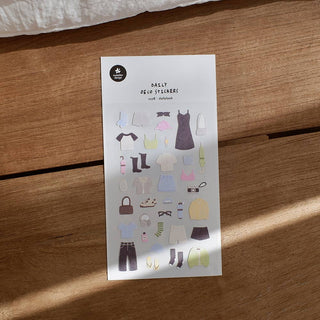 1178: Dailylook - Sticker Sheet-Sticker Sheets-Stash World