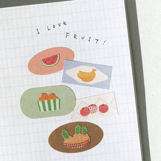 1180: Fruit Shop - Sticker Sheet-Sticker Sheets-Stash World