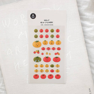 1184: Awesome Tomato - Sticker Sheet (Puffy)-Sticker Sheets-Stash World