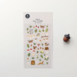 1188: Little forest - Sticker Sheet-Sticker Sheets-Stash World
