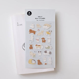 1191: Furry Friends - Sticker Sheet-Sticker Sheets-Stash World