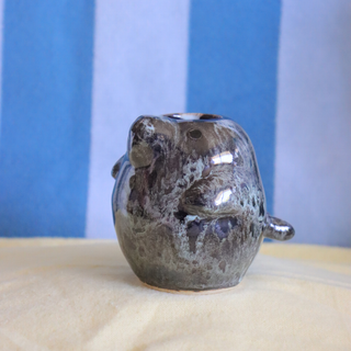 Grey Seal - Small Ceramic Vase