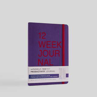 12-Week Productivity Journal - A5 Paperback-Notebooks-Stash World