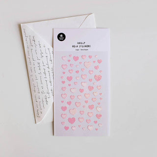1192: Love Heart - Sticker Sheet
